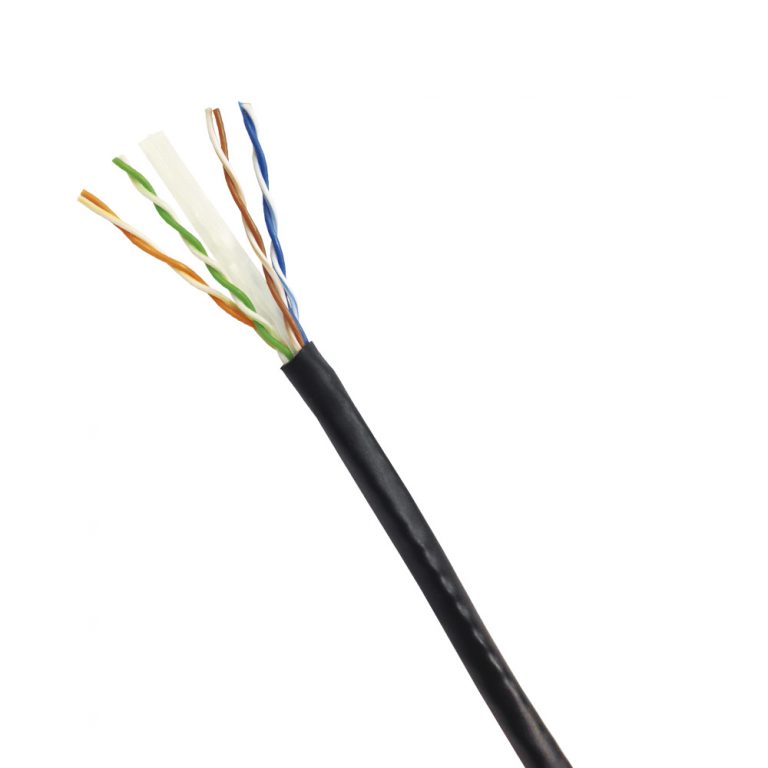 Cable Multifilar Cat 6 4Px23 AWG CM 305m Negro Kroton